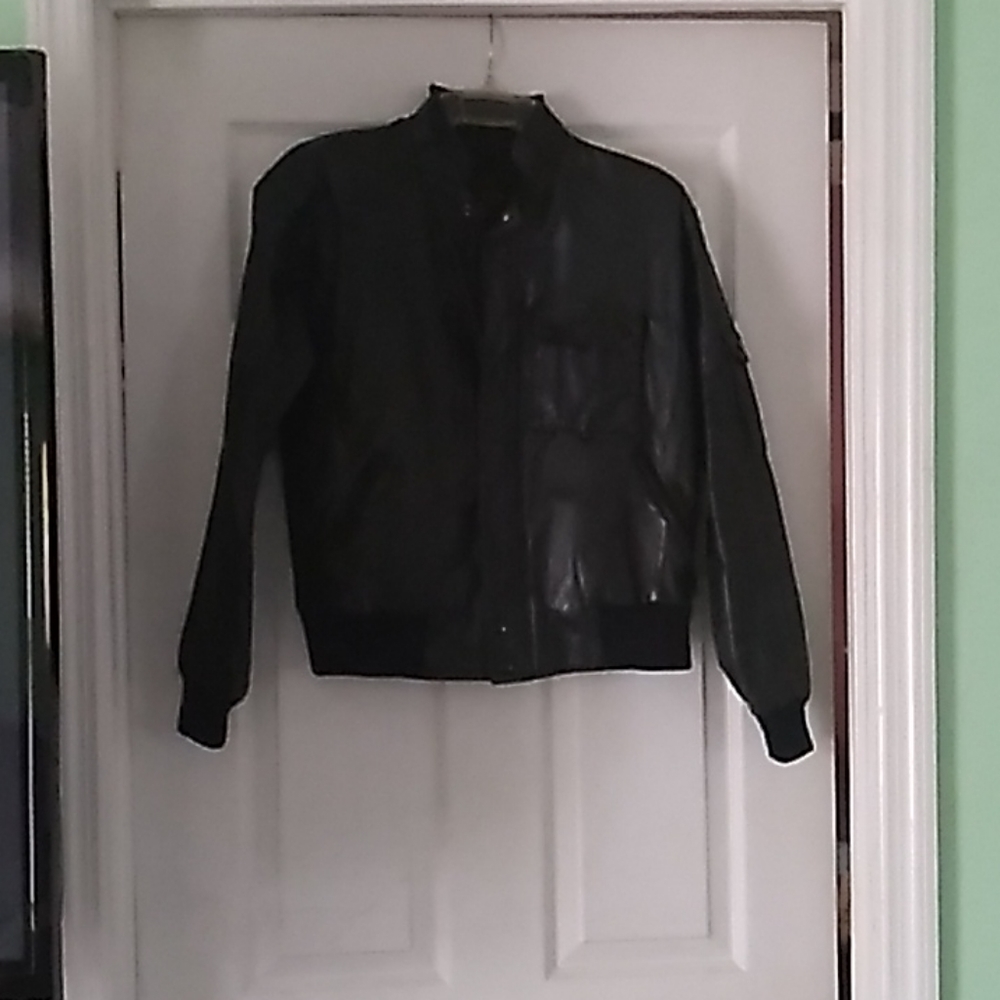 Leather jacket